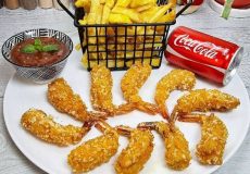 طرز تهیه میگو سوخاری