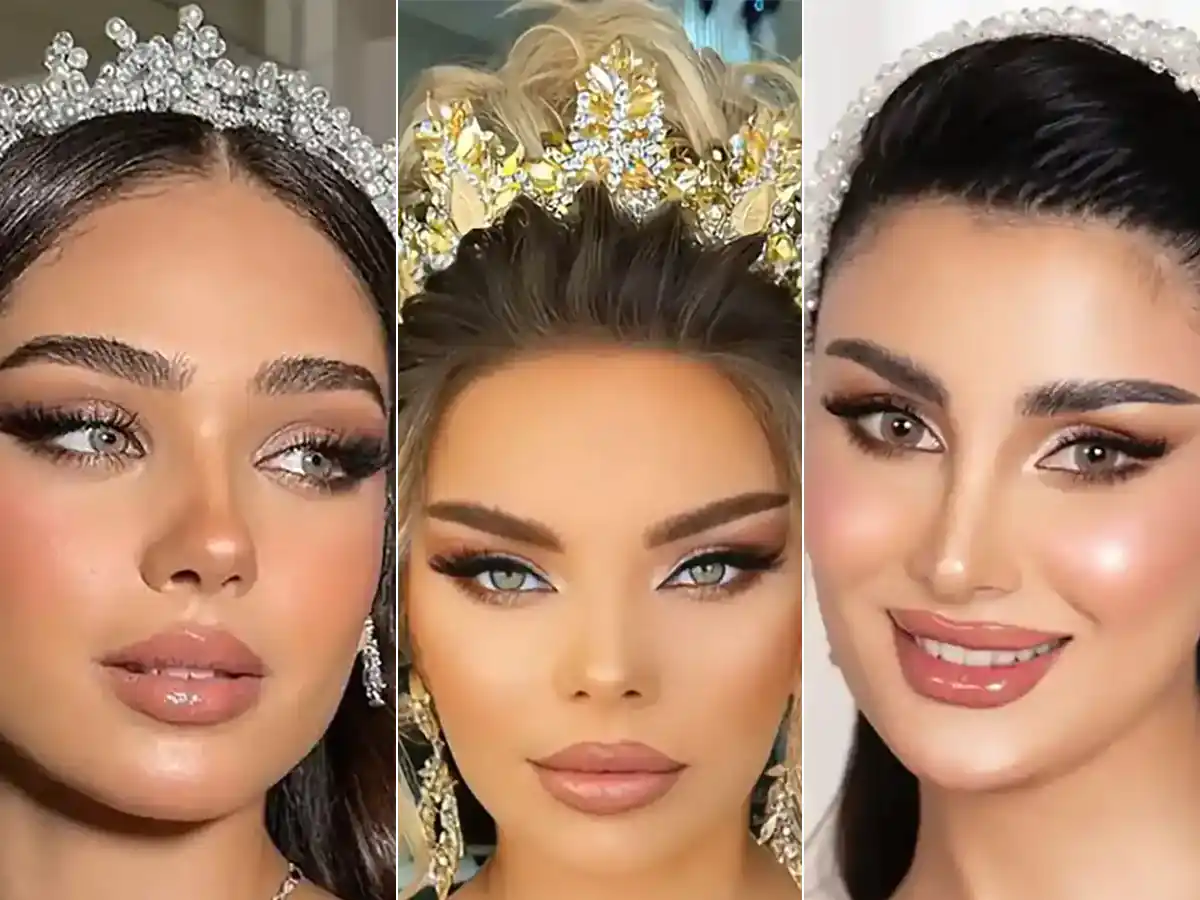 میکاپ ساده و مینیمال عروس