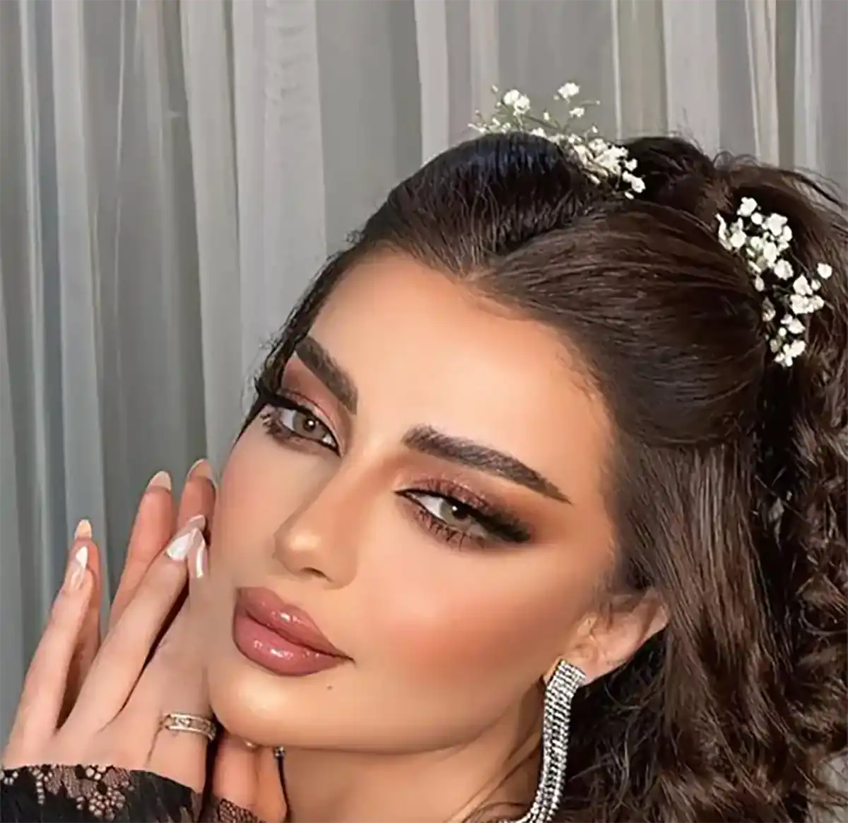 میکاپ ساده و مینیمال عروس
