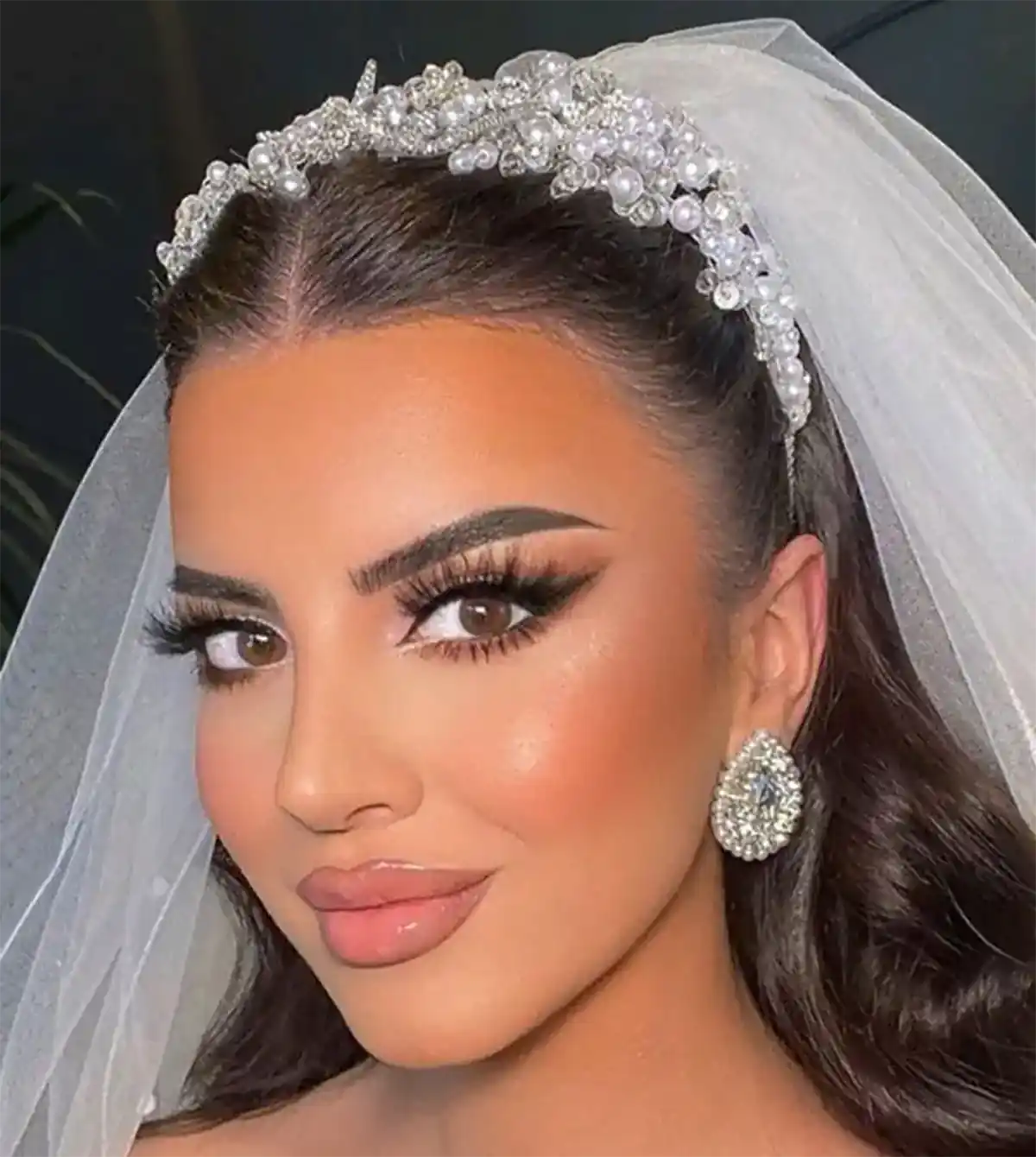 میکاپ ساده و مینیمال عروس