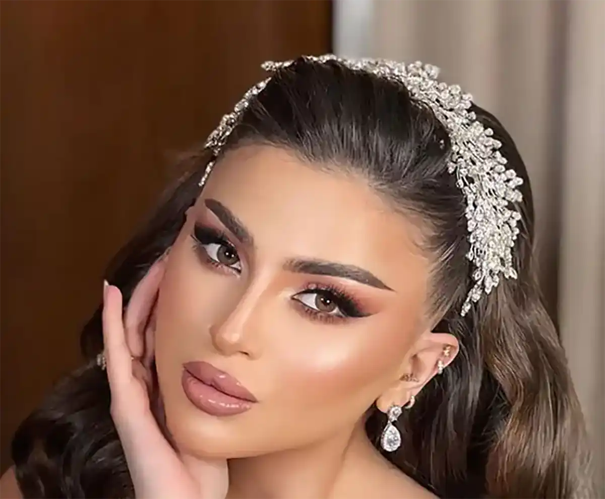 میکاپ ساده و مینیمال عروس