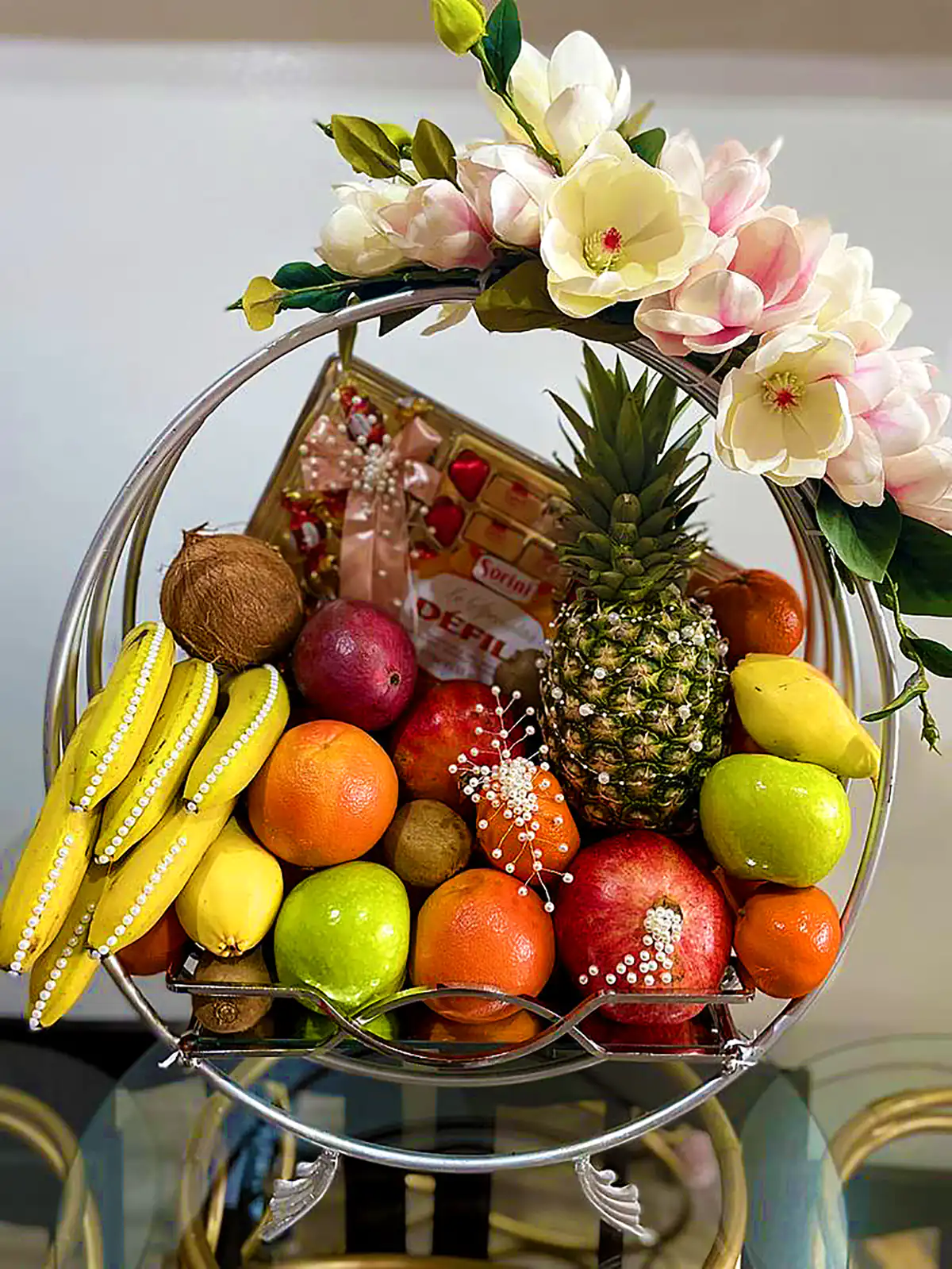 میوه آرایی شیک حنابندون