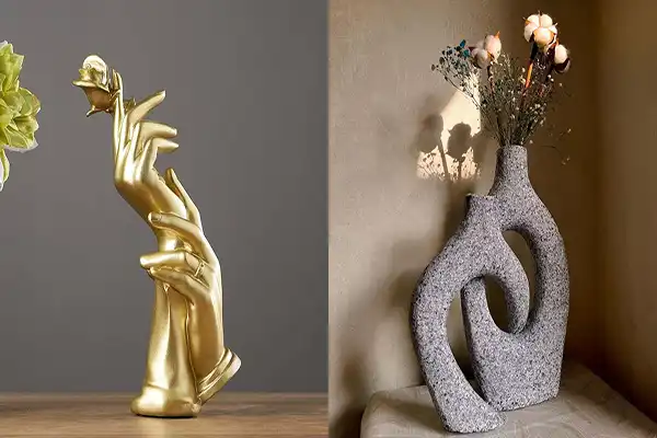 مجسمه تزیینی برای میز تلویزیون + مجسمه تزیینی برای میز تلویزیون لوکس و ترند