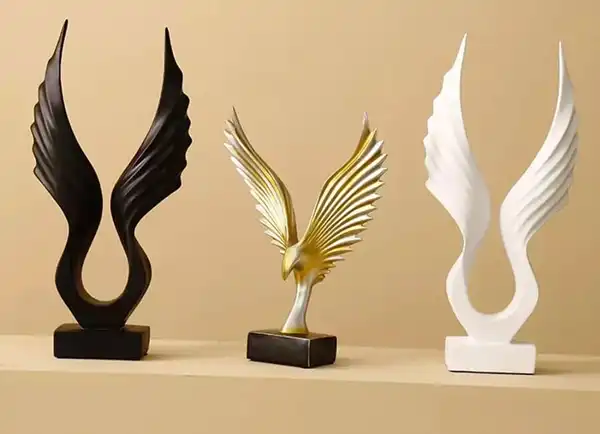 مجسمه تزیینی برای میز تلویزیون + مجسمه تزیینی برای میز تلویزیون لوکس و ترند