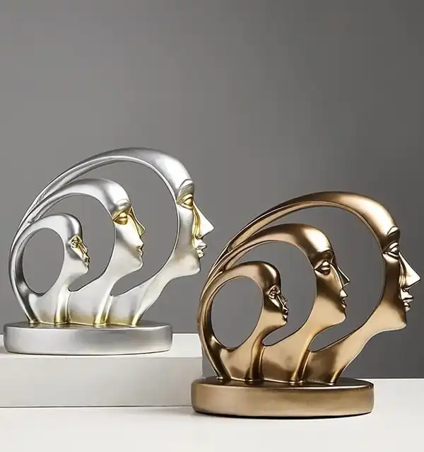 مجسمه تزیینی برای میز تلویزیون + مجسمه تزیینی برای میز تلویزیون لوکس و ترند