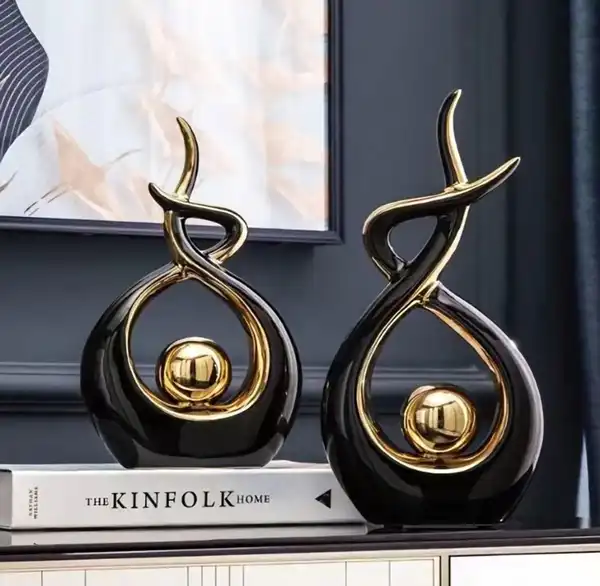 مجسمه تزیینی برای میز تلویزیون + مجسمه تزیینی برای میز تلویزیون لوکس و ترند