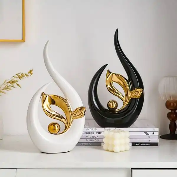 مجسمه تزیینی برای میز تلویزیون + مجسمه تزیینی برای میز تلویزیون لوکس و ترند