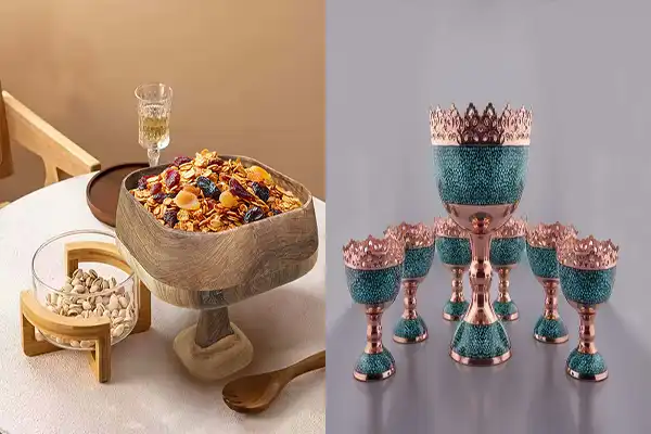 مدل آجیل خوری + مدلهای آجیل خوری سنتی و کلاسیک تا طرحهای مدرن و مینیمال