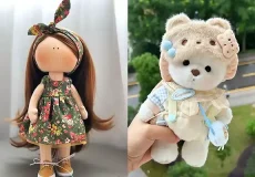 مدل عروسک شیک + بروز ترین و شیک ترین مدلهای عروسک مناسب هدیه دادن