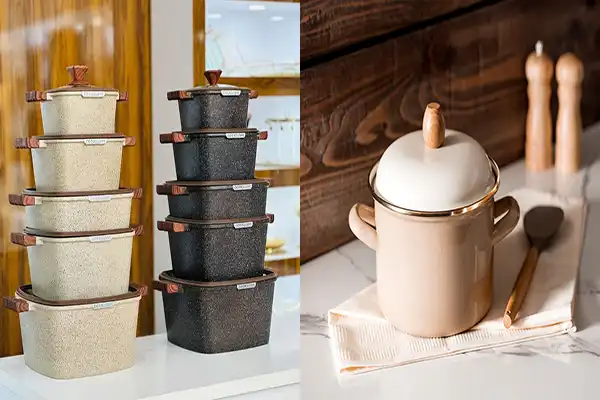 مدل قابلمه + آشپزی دوست داشتنی با مدل قابلمه های لوکس و جدید