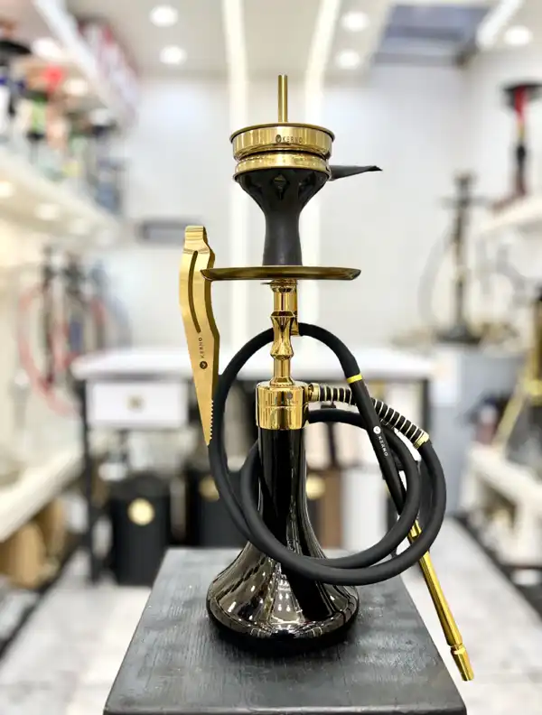 مدل قلیان کرنو + مدل قلیان کرنو با طراحی خاص و آبکاری حرفه‌ای