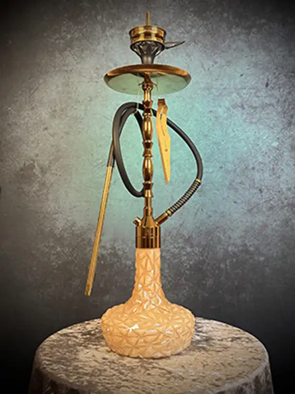 مدل قلیان کرنو + مدل قلیان کرنو با طراحی خاص و آبکاری حرفه‌ای