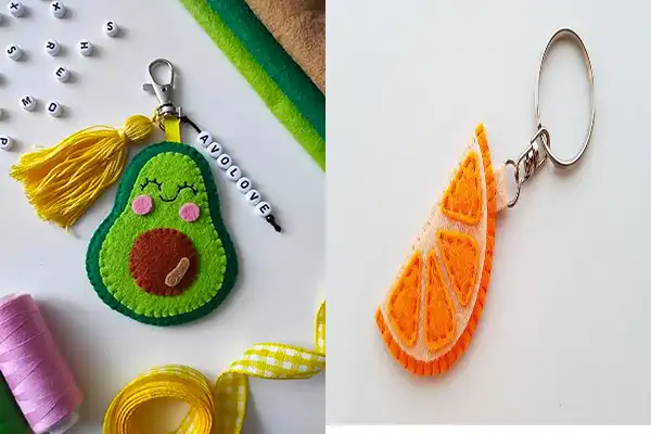 مدل جاکلیدی با نمد + هارمونی خلاقیت و سلیقه یونیک در مدل جاکلیدی با نمد