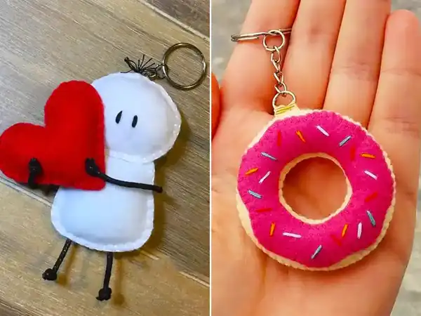 مدل جاکلیدی با نمد + هارمونی خلاقیت و سلیقه یونیک در مدل جاکلیدی با نمد