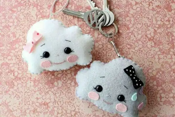 مدل جاکلیدی با نمد + هارمونی خلاقیت و سلیقه یونیک در مدل جاکلیدی با نمد