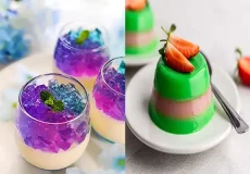 مدل ژله ساده + مدلهای جذاب و ساده ژله با هنر و سلیقه ای یونیک و منحصربفرد