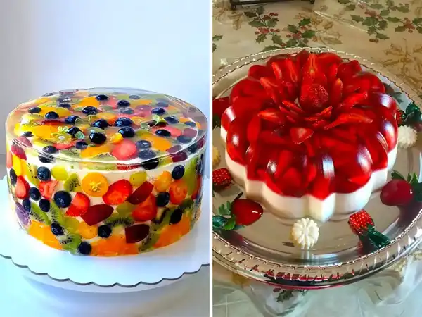 مدل ژله ساده + مدلهای جذاب و ساده ژله با هنر و سلیقه ای یونیک و منحصربفرد