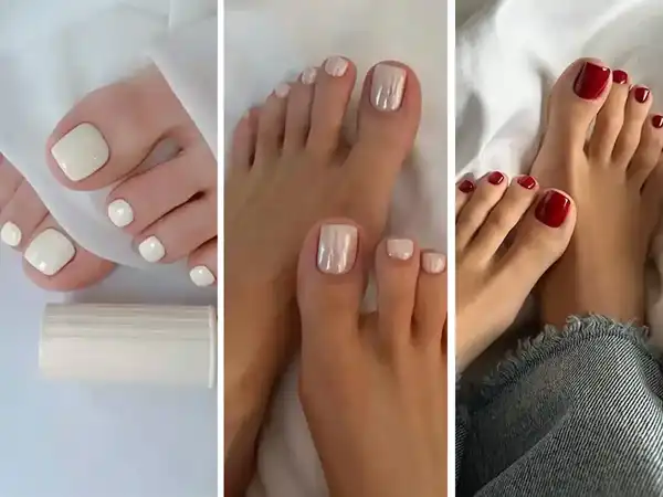 مدل لاک پا + ایدههای جدید مدل لاک ناخن جذاب پا برای تمام فصلها