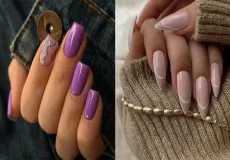 مدل لاک ژل جدید دخترانه + جدیدترین دیزاین های لاک ژل دخترانه کیوت که امسال خیلی ترند شده اند