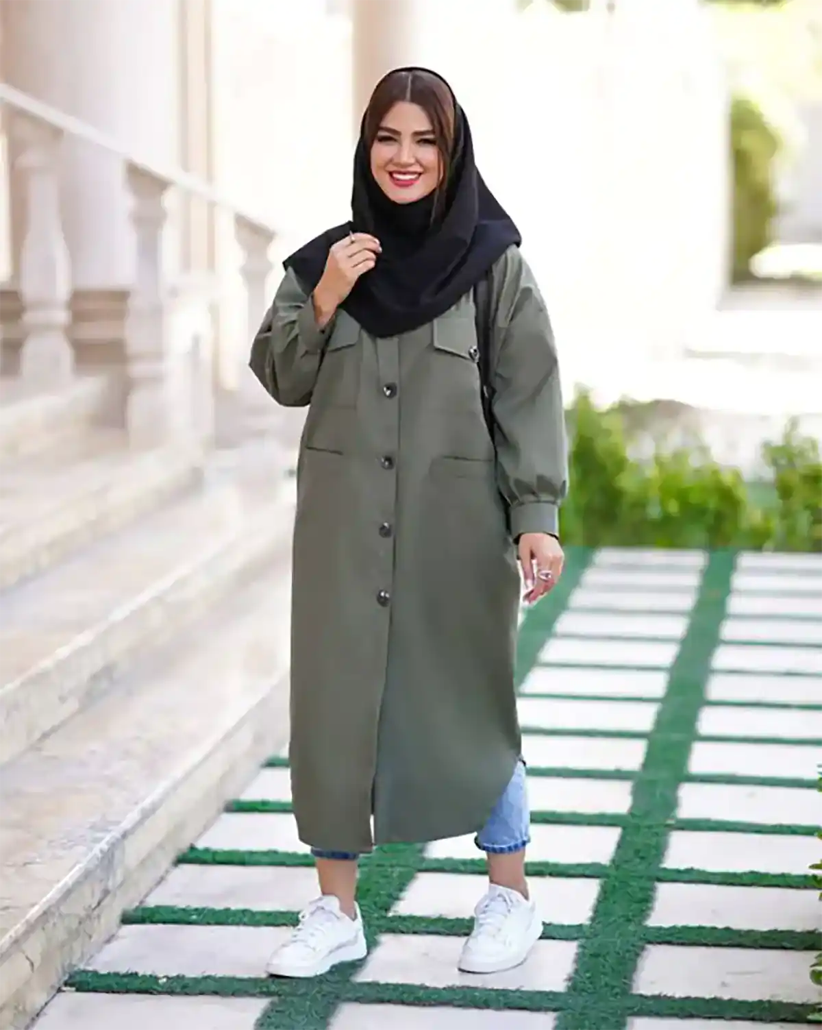 مدل مانتو اسپرت شیک دانشجویی