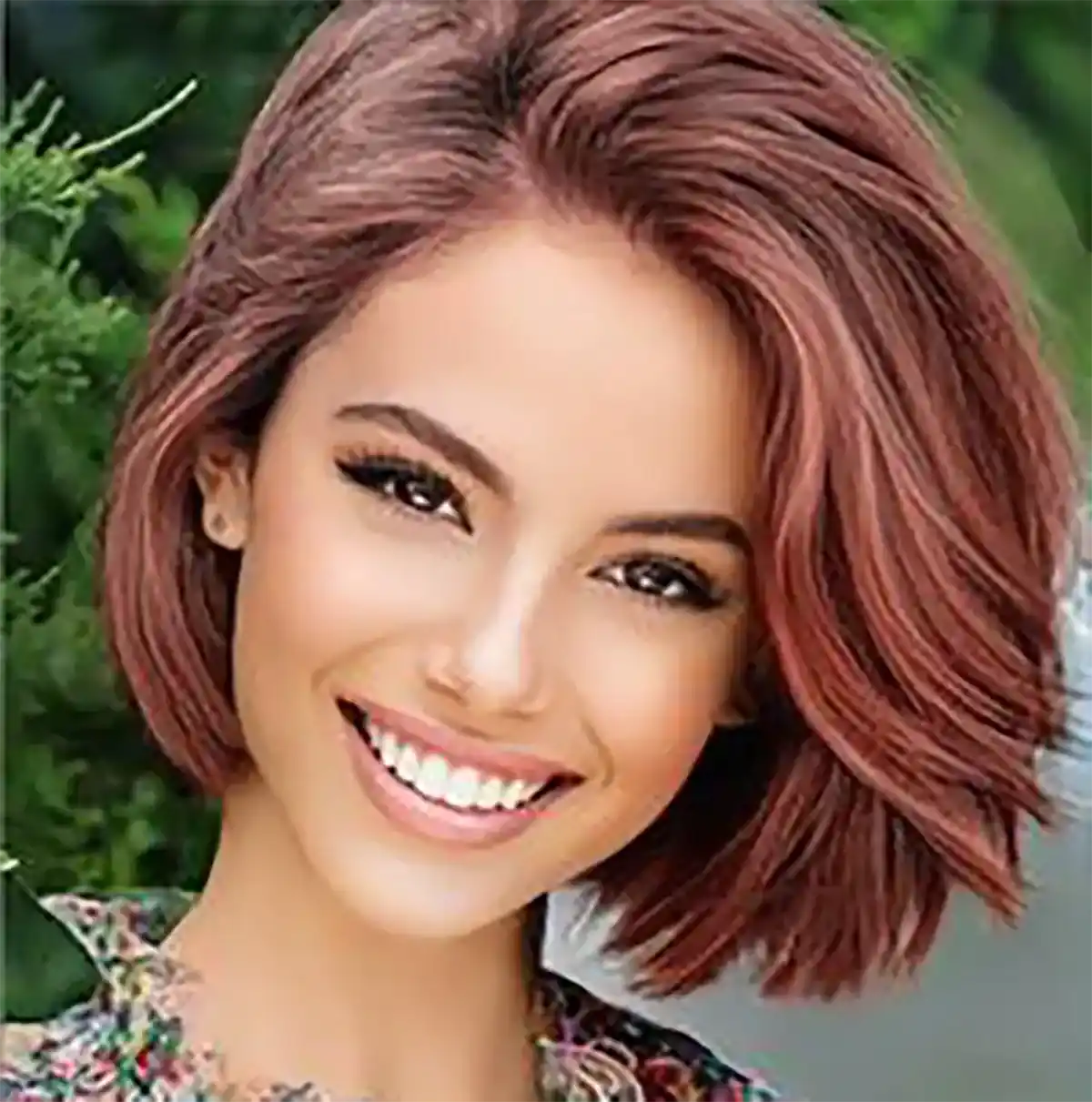 مدل موی کوتاه گرد دخترانه