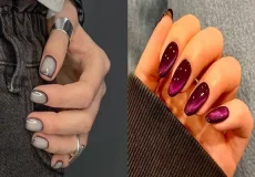 مدل ناخن آیس + دستان درخشان‌تر و شیک‌تر با مدل ناخن آیس