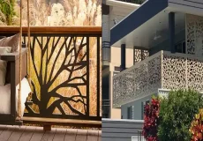 مدل نرده اهنی تراس + مدلهای به روز و یونیک نرده آهنی تراس