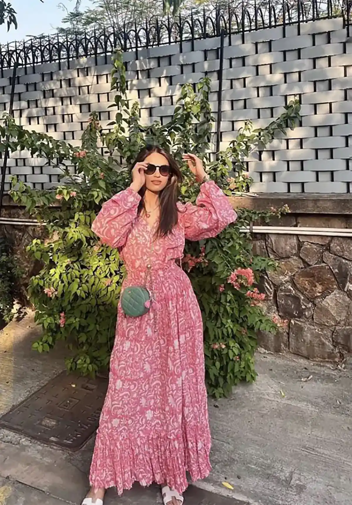 مدل پیراهن صورتی زنانه تابستونی