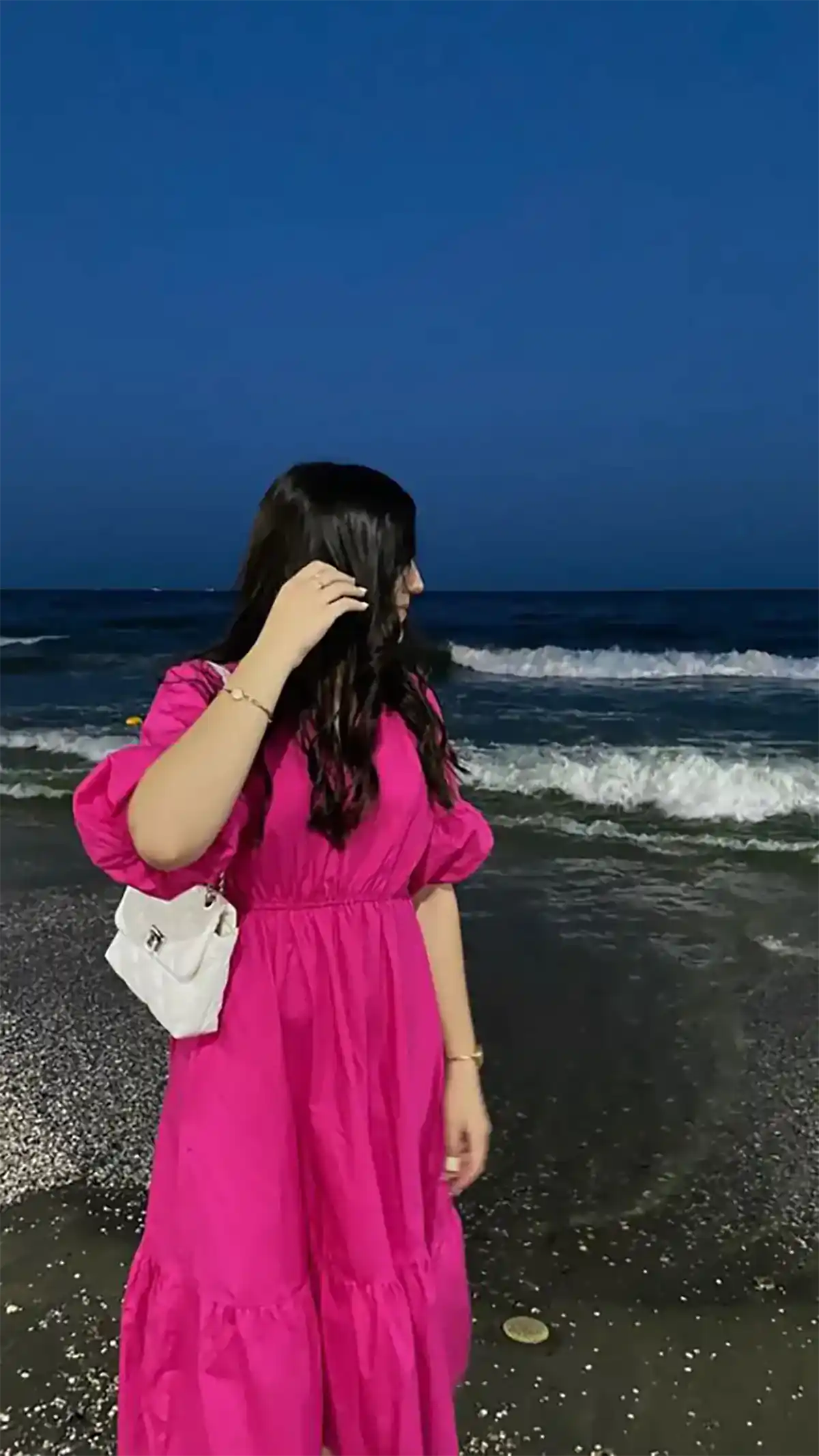 مدل پیراهن صورتی زنانه تابستونی