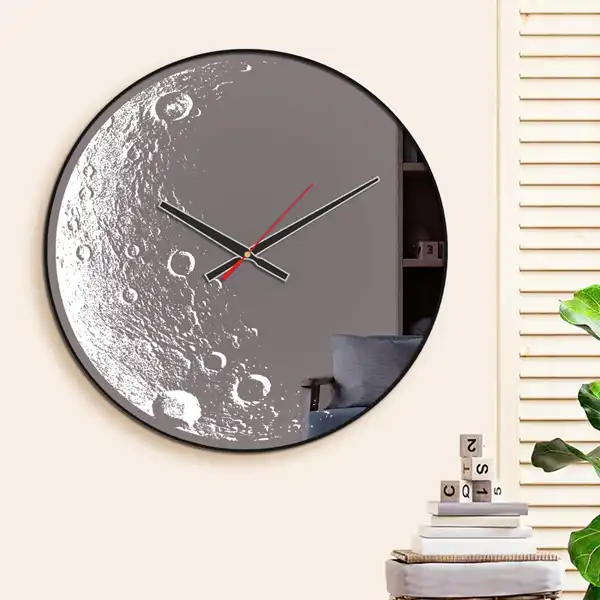 مدل ساعت دیواری جدید اینه ای + مدل ساعت دیواری جدید اینه ای و دکوراسیونی خاص