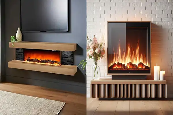 مدل شومینه برقی + مدل شومینه برقی با طراحی پیشرفته و ترند جذاب