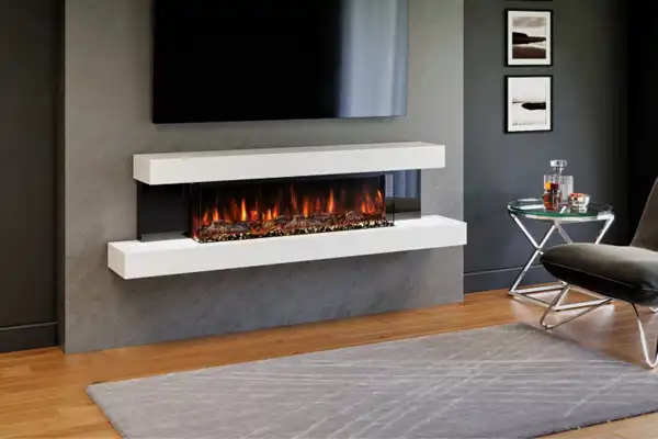 مدل شومینه برقی + مدل شومینه برقی با طراحی پیشرفته و ترند جذاب