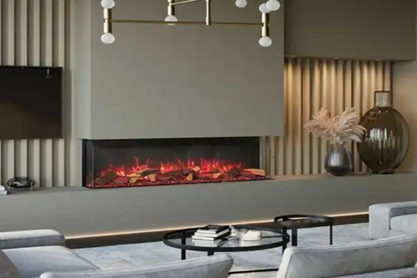 مدل شومینه برقی + مدل شومینه برقی با طراحی پیشرفته و ترند جذاب