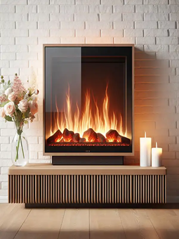 مدل شومینه برقی + مدل شومینه برقی با طراحی پیشرفته و ترند جذاب