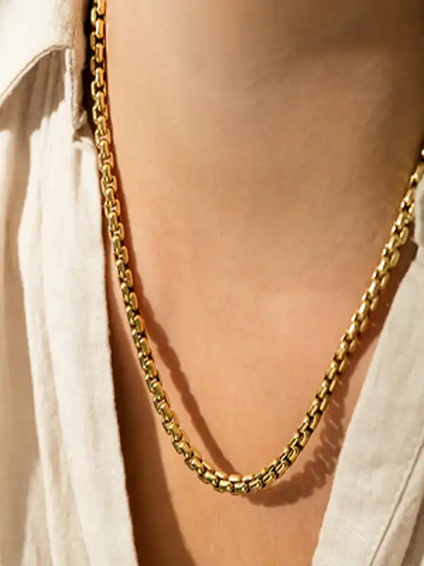 مدل زنجیر + چندین مدل زنجیر طلای زنانه باب استایل خوش و بینظیر شما