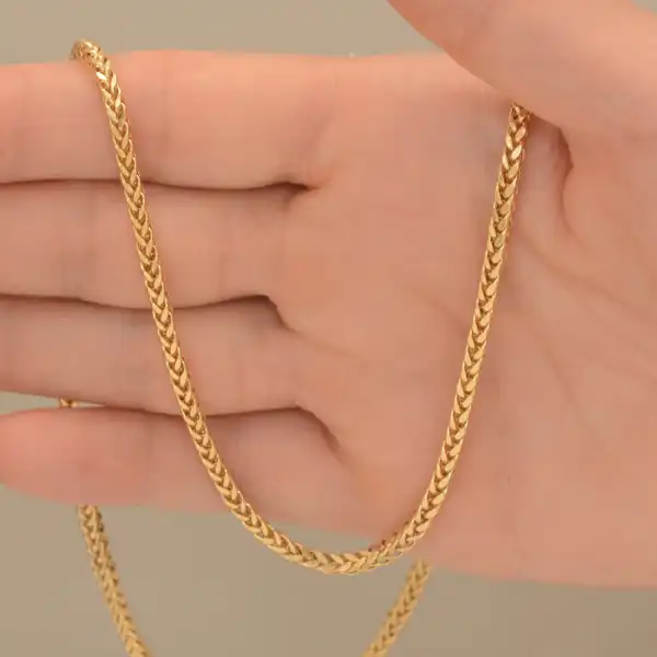 مدل زنجیر + چندین مدل زنجیر طلای زنانه باب استایل خوش و بینظیر شما