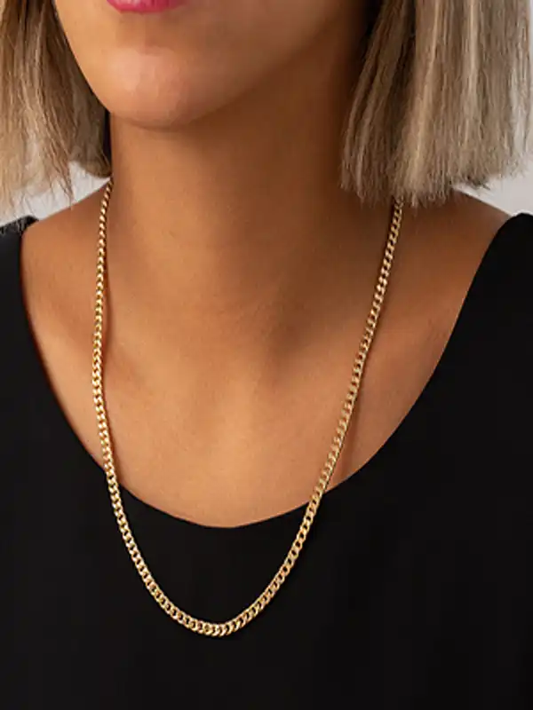 مدل زنجیر دیسکو طلا + مدل جدید زنجیر دیسکو طلا ترکیبی از سبک کلاسیک و بافت