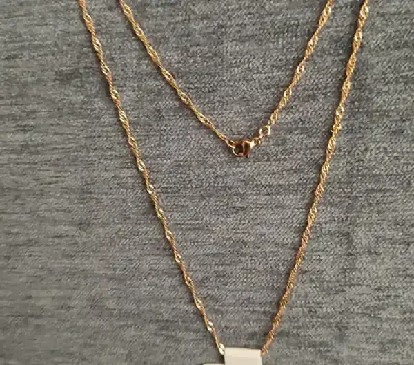 مدل زنجیر دیسکو طلا + مدل جدید زنجیر دیسکو طلا ترکیبی از سبک کلاسیک و بافت