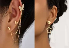 مدل گوشواره طلا دخترانه + زیباترین مدل گوشواره طلا دخترانه مناسب استایل شما