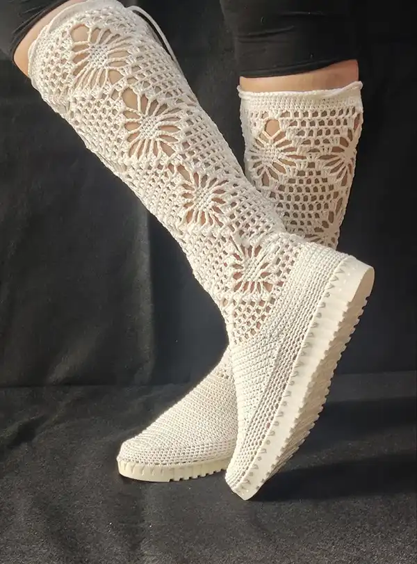 مدل کفش بافتنی +جدید ترین مدل کفش بافتنی سال