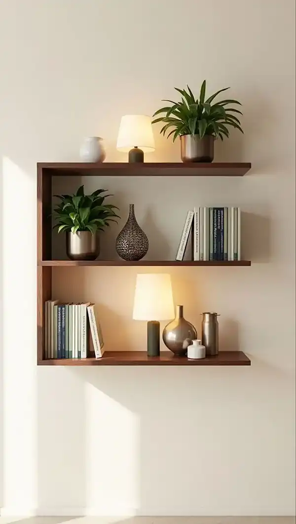 مدل کتابخانه دیواری شیک + مدرن ترین مدل کتابخانه دیواری شیک