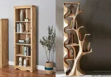 مدل کتابخانه چوبی + مدرن ترین مدل کتابخانه چوبی برای خانه ها