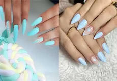 مدل لاک ابی پاستیلی + جدید ترین و ترند ترین مدل لاک ابی پاستیلی برای ناخن های زیبای شما