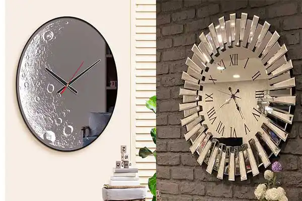 مدل ساعت دیواری اینه ای+ شیک ترین مدل ساعت دیواری اینه ای امسال