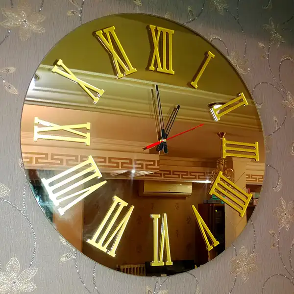 مدل ساعت دیواری اینه ای+ شیک ترین مدل ساعت دیواری اینه ای امسال