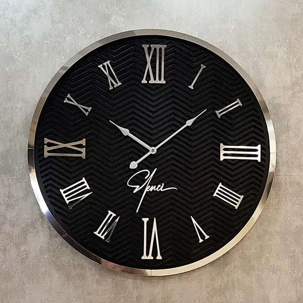 مدل ساعت دیواری استیل + جدید ترین مدل ساعت دیواری استیل سال