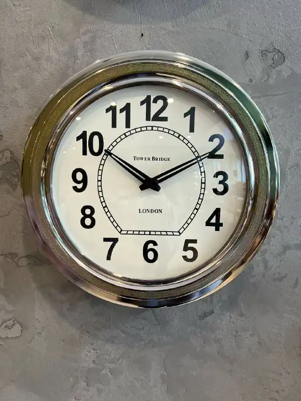 مدل ساعت دیواری استیل + جدید ترین مدل ساعت دیواری استیل سال