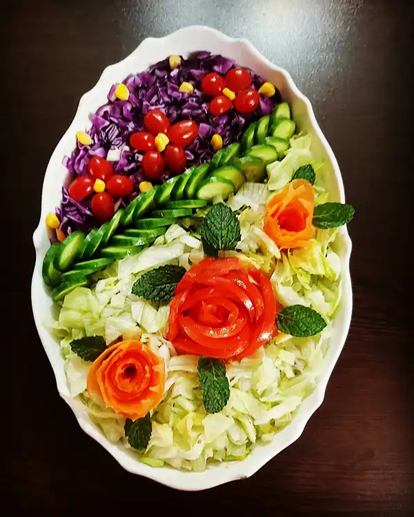 مدل سالاد بیضی + جدید ترین تزیین مدل سالاد بیضی