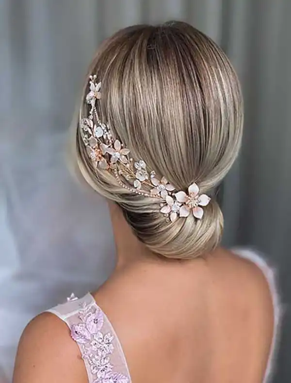 مدل شینیون موی کوتاه + زیباترین مدل شینیون موی کوتاه برای استایل خاص