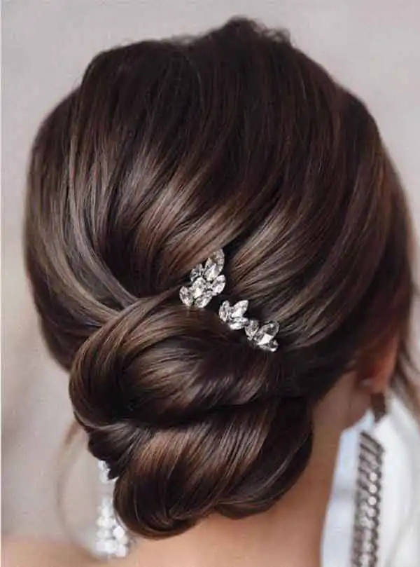 مدل شینیون موی کوتاه + زیباترین مدل شینیون موی کوتاه برای استایل خاص